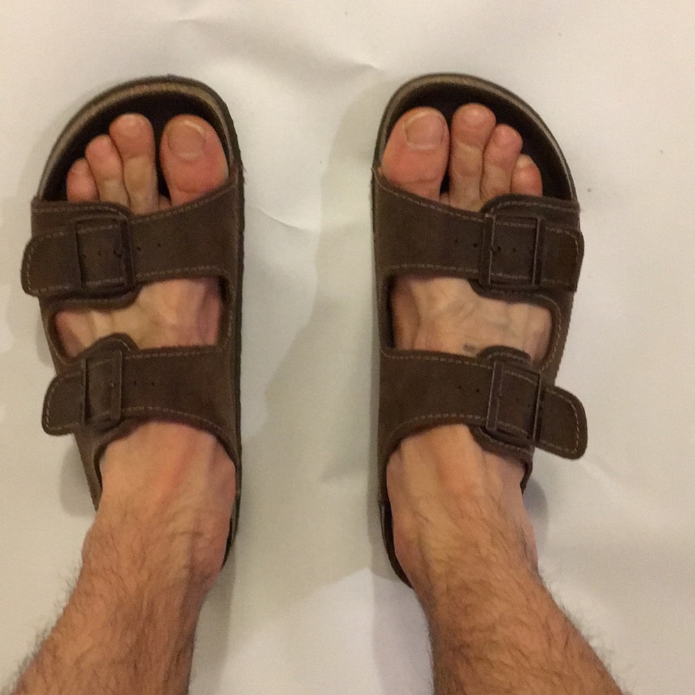 Brown American Eagle Sandals